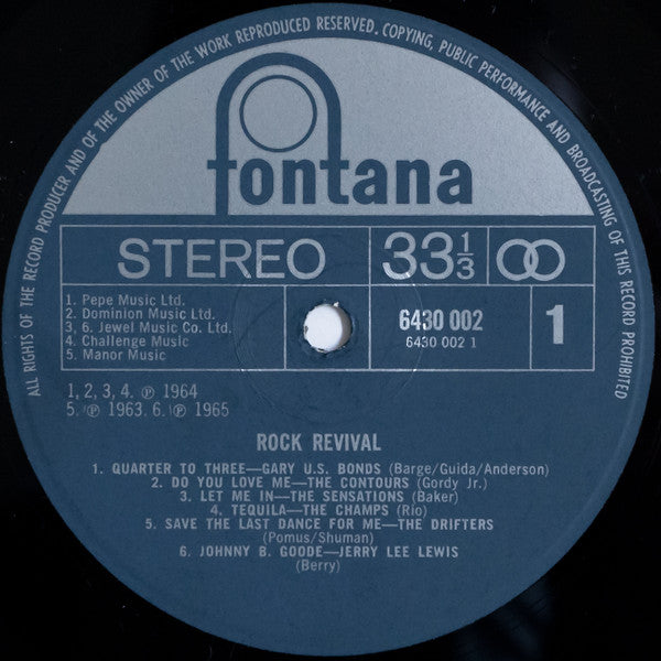 Various : Rock Revival (LP, Comp)