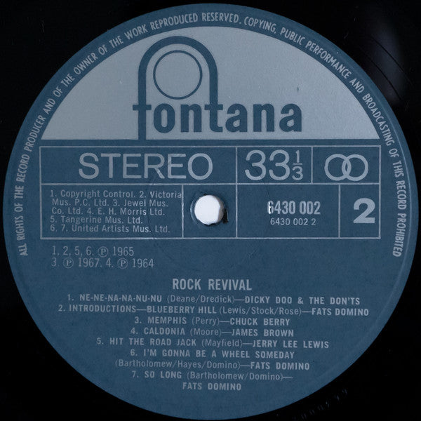 Various : Rock Revival (LP, Comp)