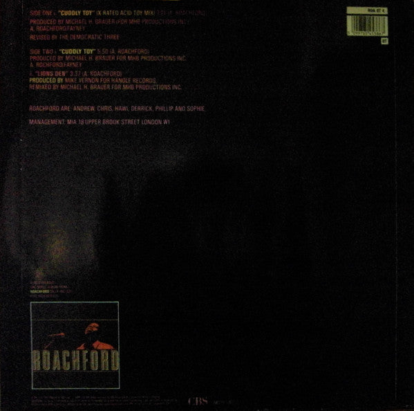 Roachford : Cuddly Toy (X-Rated Acid Toy Mix) (12")