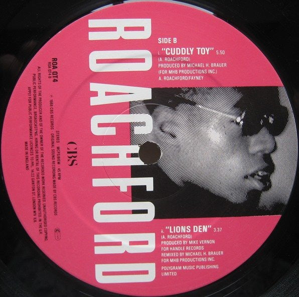 Roachford : Cuddly Toy (X-Rated Acid Toy Mix) (12")