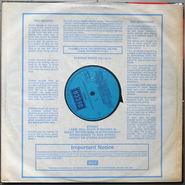 Various : Golden Deccade 1962-3 (LP, Comp)