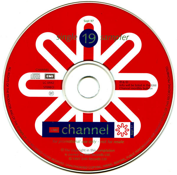 Various : Channel 19 Single Sampler (CD, Promo, Smplr)