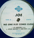 Joe : No One Else Comes Close (12", Promo)
