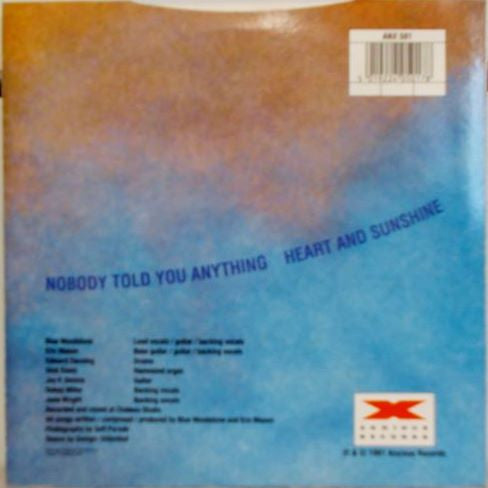 Soft Parade : Nobody Told You Anything (7")