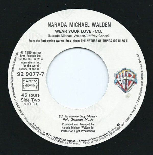 Narada Michael Walden : Gimme, Gimme, Gimme (7", Single)