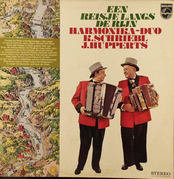 Harmonica Duo K. Schriebl / J. Hupperts : Een Reisje Langs De Rijn (LP, Album, Mono)