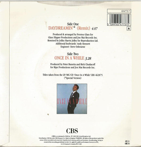 Johnny Mathis : Daydreamin' (7", Single)