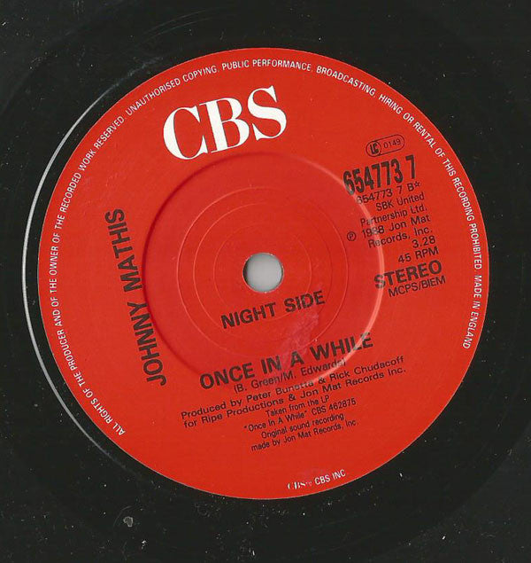 Johnny Mathis : Daydreamin' (7", Single)