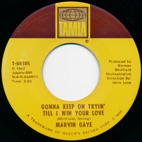 Marvin Gaye : That's The Way Love Is  (7", Single, Ame)