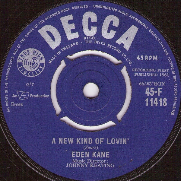 Eden Kane : Forget Me Not (7", Single)