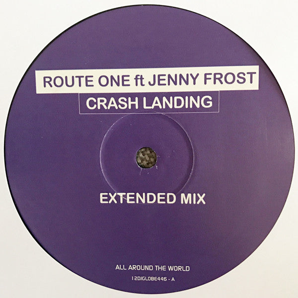 Route-1 Ft Jenny Frost : Crash Landing (2x12", Promo)