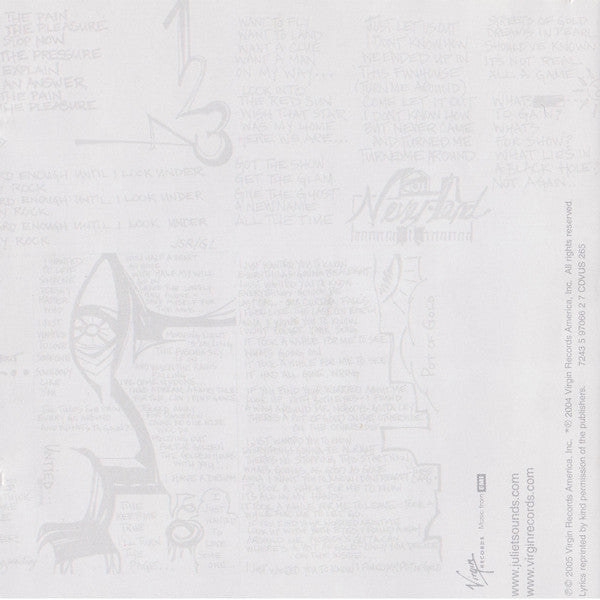 Juliet : Random Order (CD, Album)