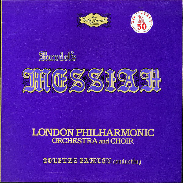 Georg Friedrich Händel - London Philharmonic Orchestra And London Philharmonic Choir, Douglas Gamley : Messiah (LP)