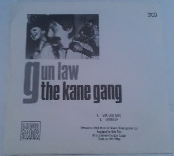 The Kane Gang : Gun Law (7", Single + 7", Fre)