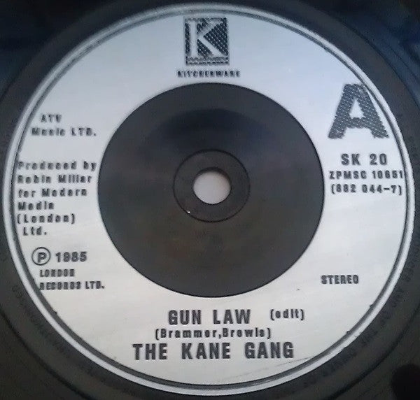 The Kane Gang : Gun Law (7", Single + 7", Fre)