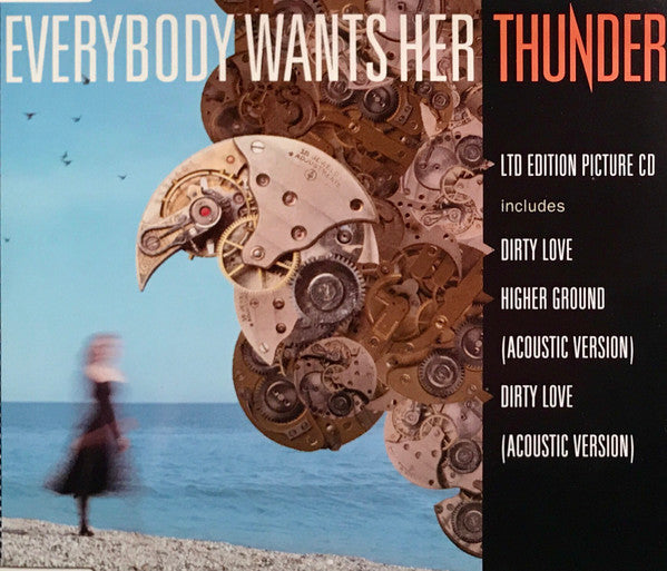Thunder (3) : Everybody Wants Her (CD, Single, Ltd)