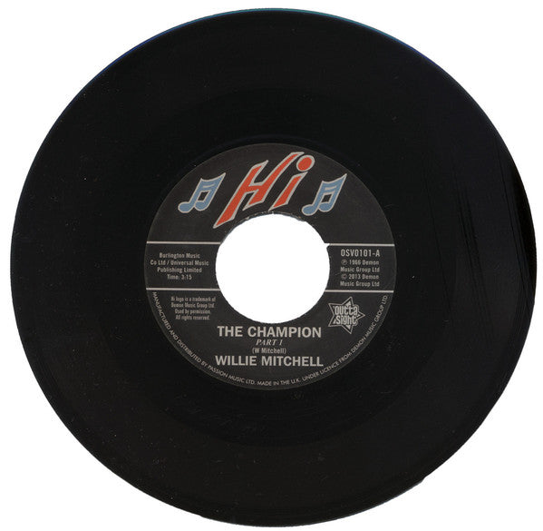 Willie Mitchell / Bill Black's Combo : The Champion / Little Queenie (7", Single)