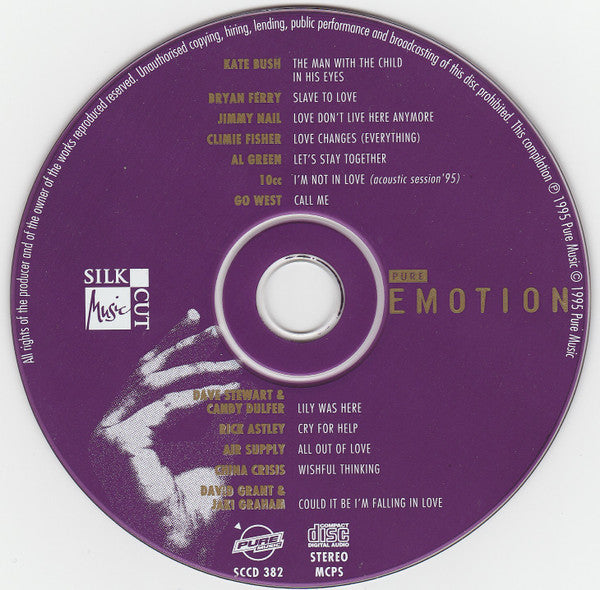 Various : Pure Emotion (CD, Comp)
