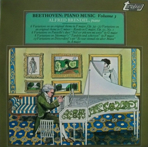 Ludwig Van Beethoven, Alfred Brendel : Piano Music Volume 3 (LP)