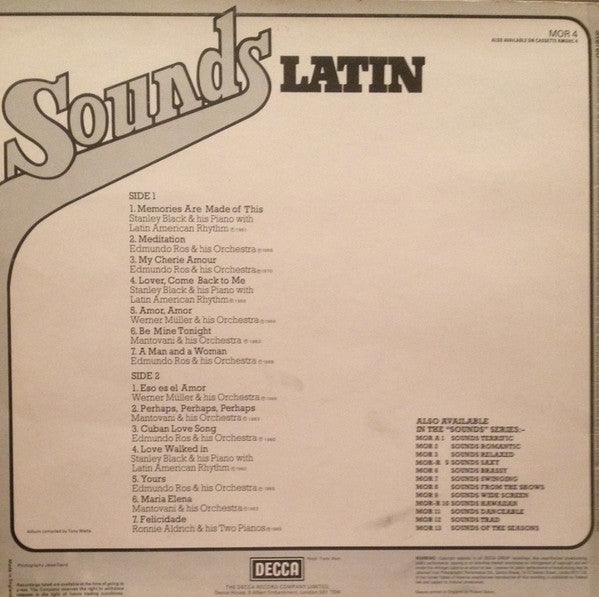 Various : Sounds Latin (LP, Comp)