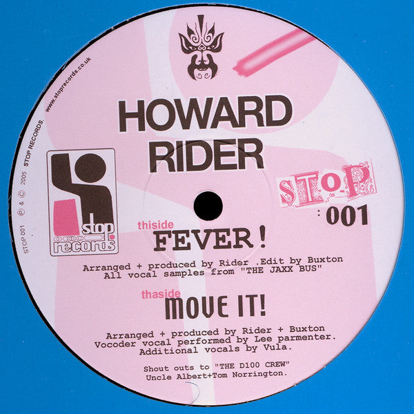 Howard Rider : Move It! (10")