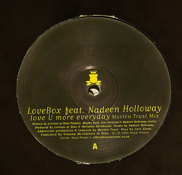 Lovebox : Love U More Everyday (12")