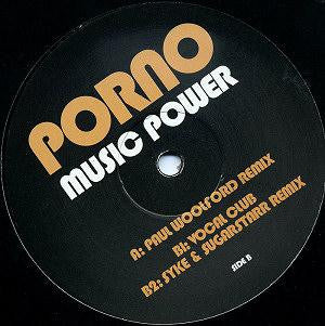 Porno : Music Power (12", Promo)