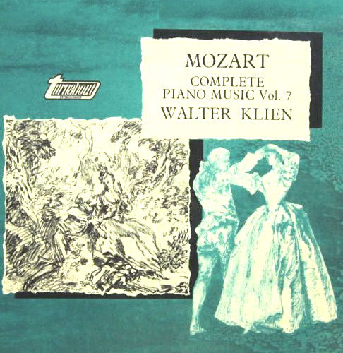 Wolfgang Amadeus Mozart, Walter Klien : Complete Piano Music Vol. 7 (LP)