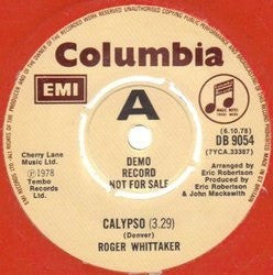 Roger Whittaker : Calypso (7", Single, Promo)