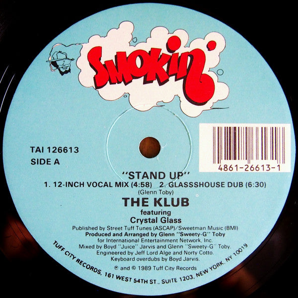 The Klub Featuring Crystal Glass : Stand Up (12")