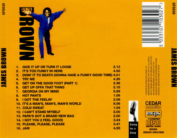 James Brown : Live! (CD, Album)