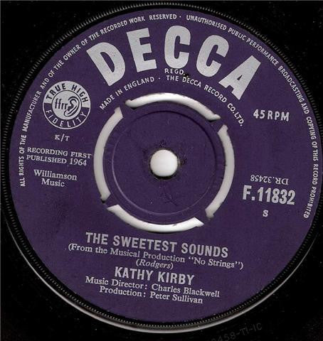 Kathy Kirby : Let Me Go, Lover (7", Single)