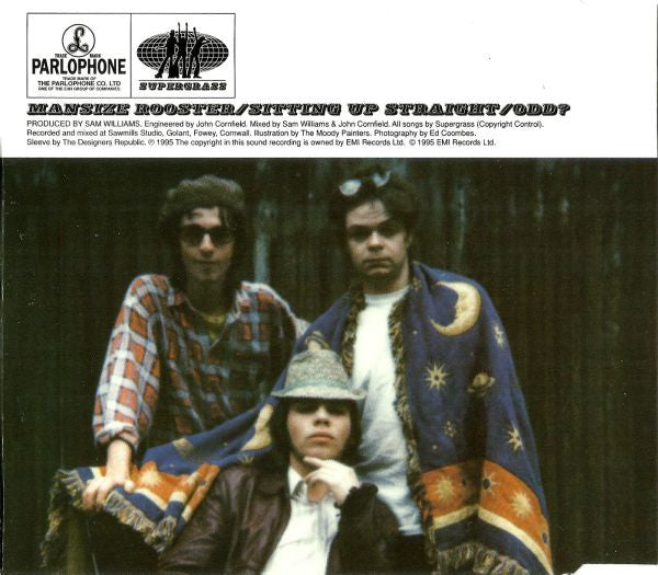 Supergrass : Mansize Rooster (CD, Single)