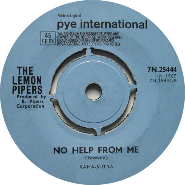 The Lemon Pipers : Green Tambourine (7", Single, 4-P)
