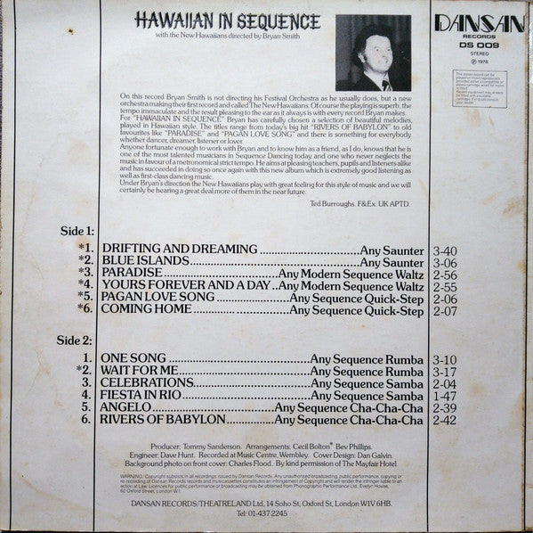 New Hawaiians : Hawaiian In Sequence (LP, Album)