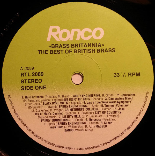 Various : Brass Britannia (LP, Comp)
