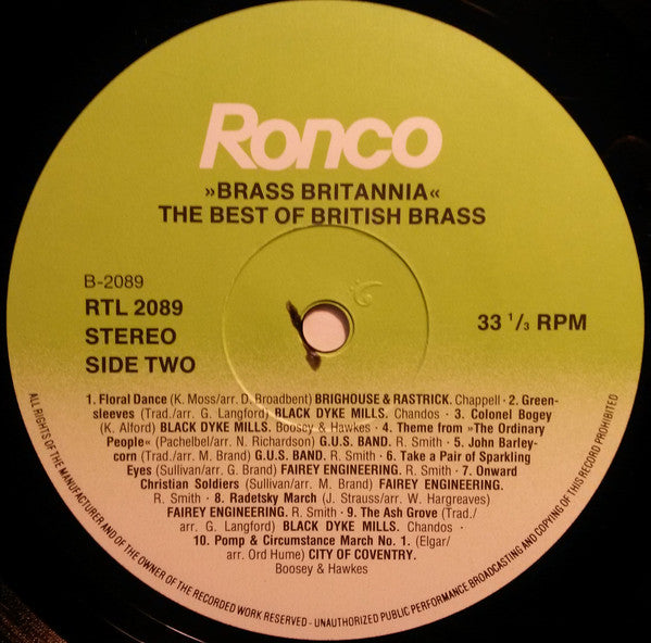 Various : Brass Britannia (LP, Comp)