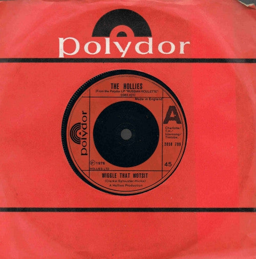 The Hollies : Wiggle That Wotsit (7")