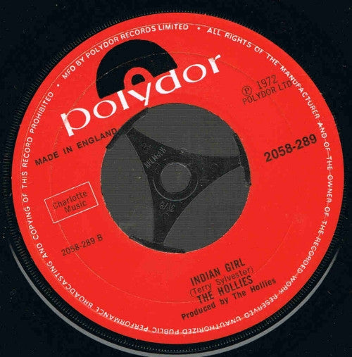 The Hollies : Magic Woman Touch  (7")