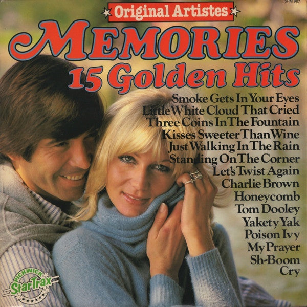 Various : Memories: 15 Golden Hits (LP, Comp, Mono)