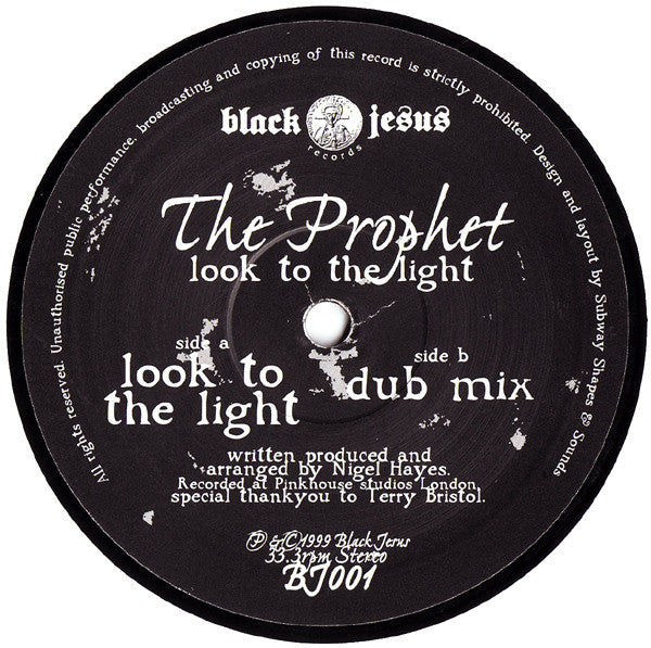 The Prophet (3) : Look To The Light (12")
