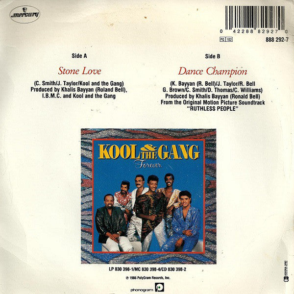 Kool & The Gang : Stone Love (7", Single)