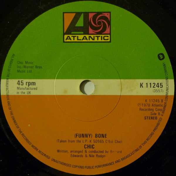 Chic : I Want Your Love (7", Single, WEA)