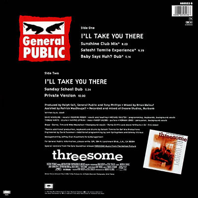 General Public : I'll Take You There (12")