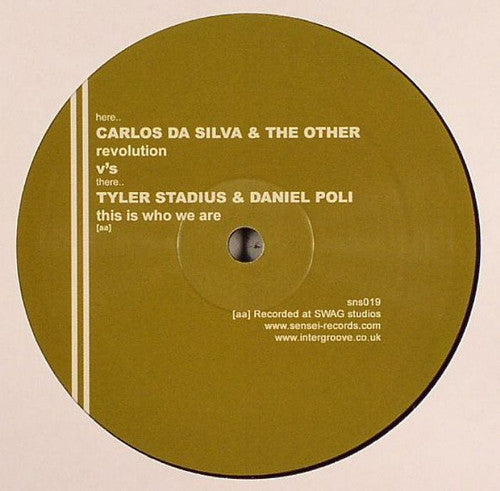 Tyler Stadius & Daniel Poli & Carlos Da Silva : This Is Who We Are (12")