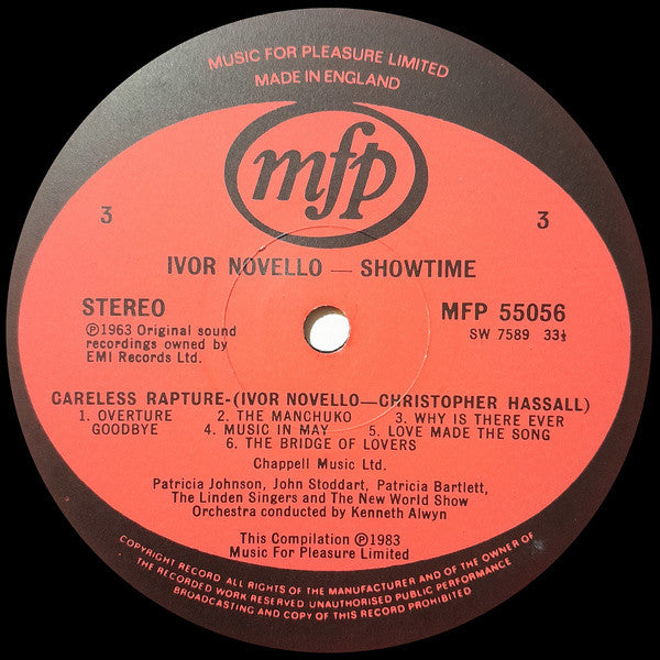 Ivor Novello : Showtime (2xLP, Comp)