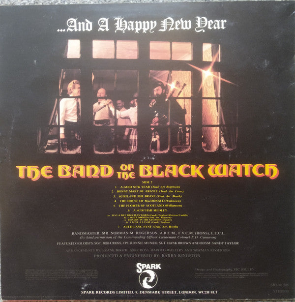 The Band Of The Black Watch : We Wish You A Merry Christmas (LP)