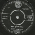 Harry Belafonte : Mary's Boy Child (7", Single, 4 P)