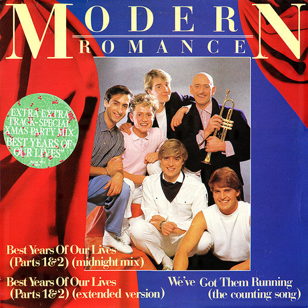 Modern Romance : Best Years Of Our Lives (Parts 1 & 2) (12", Single)