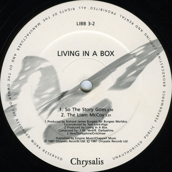 Living In A Box : Living In A Box (The Bootleg Mix) (12")
